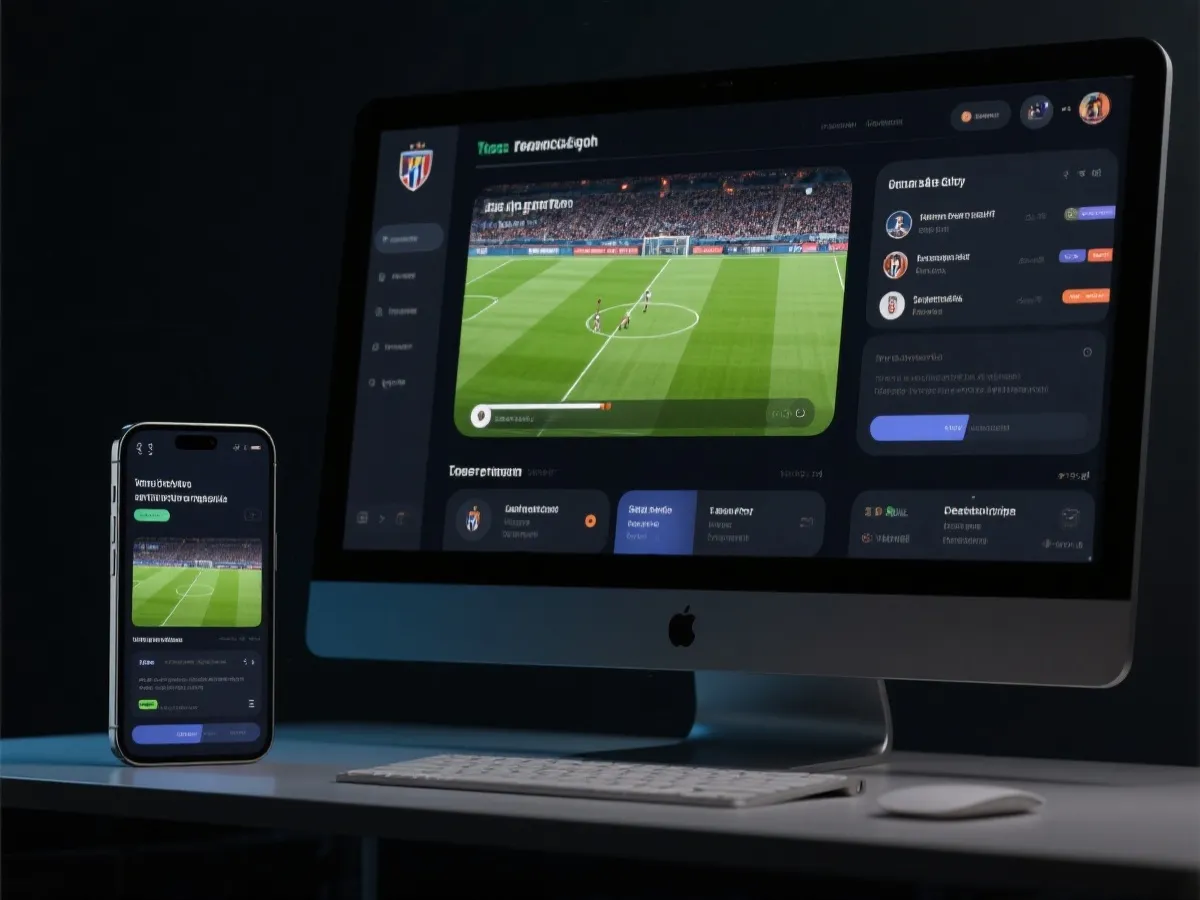 世界杯实时直播界面展示