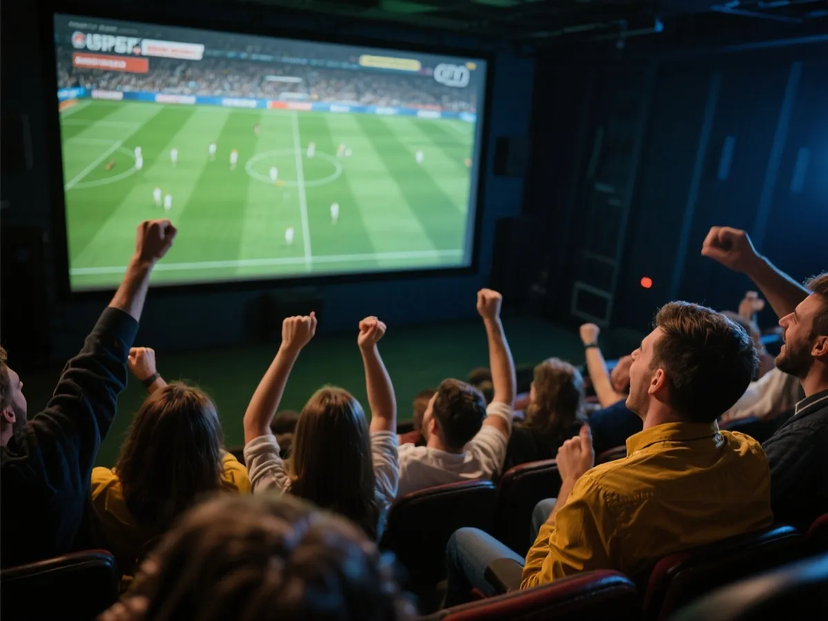 世界杯球迷观看实时直播